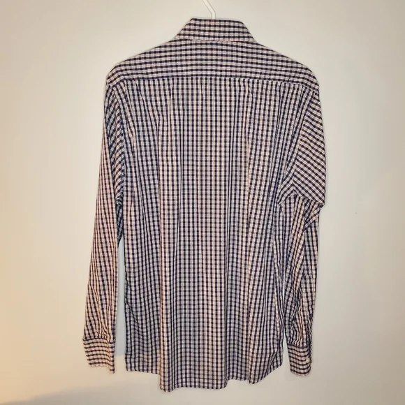 Men's Checked Harry Rosen Button Down - Picture 4 of 4